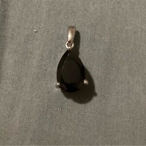 NWOT Black Onyx Pendant